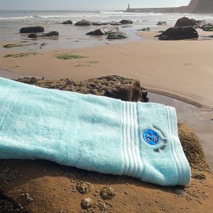 The Chatter Challenge Hand Towel – 700GSM – Ultimate Bamboo Collection (DUCK EGG BLUE)